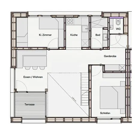 Lejlighed Haus Im Waldner *